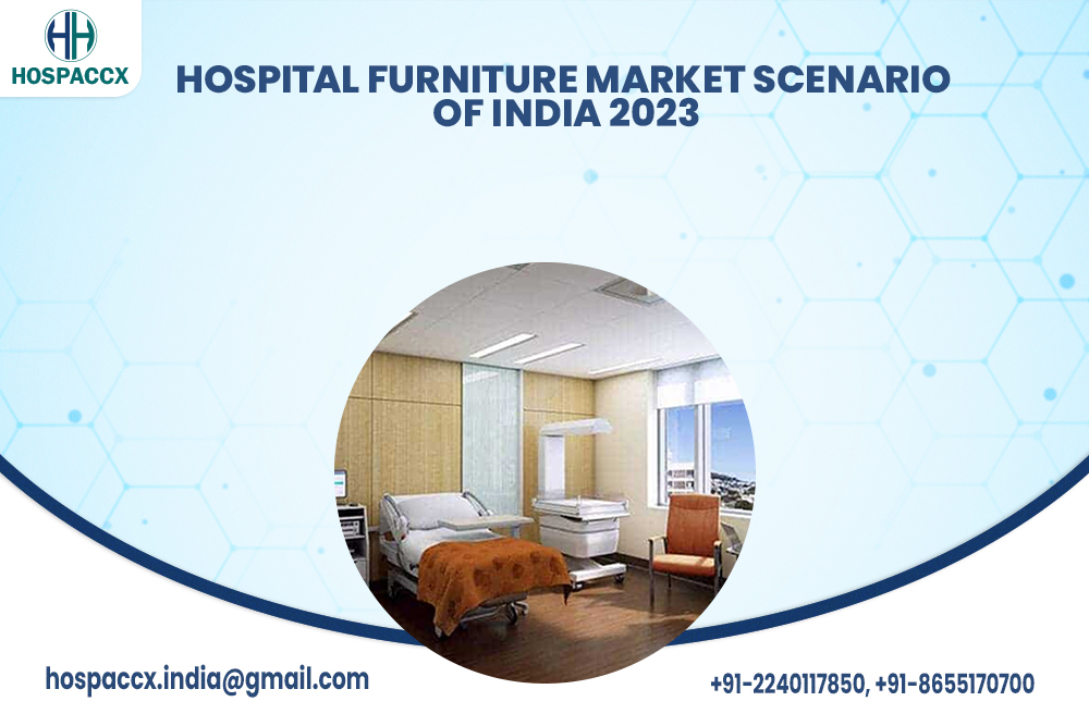 Show result on Google SERP when searching for HOSPITAL FURNITURE MARKET SCENARIO OF INDIA 2023