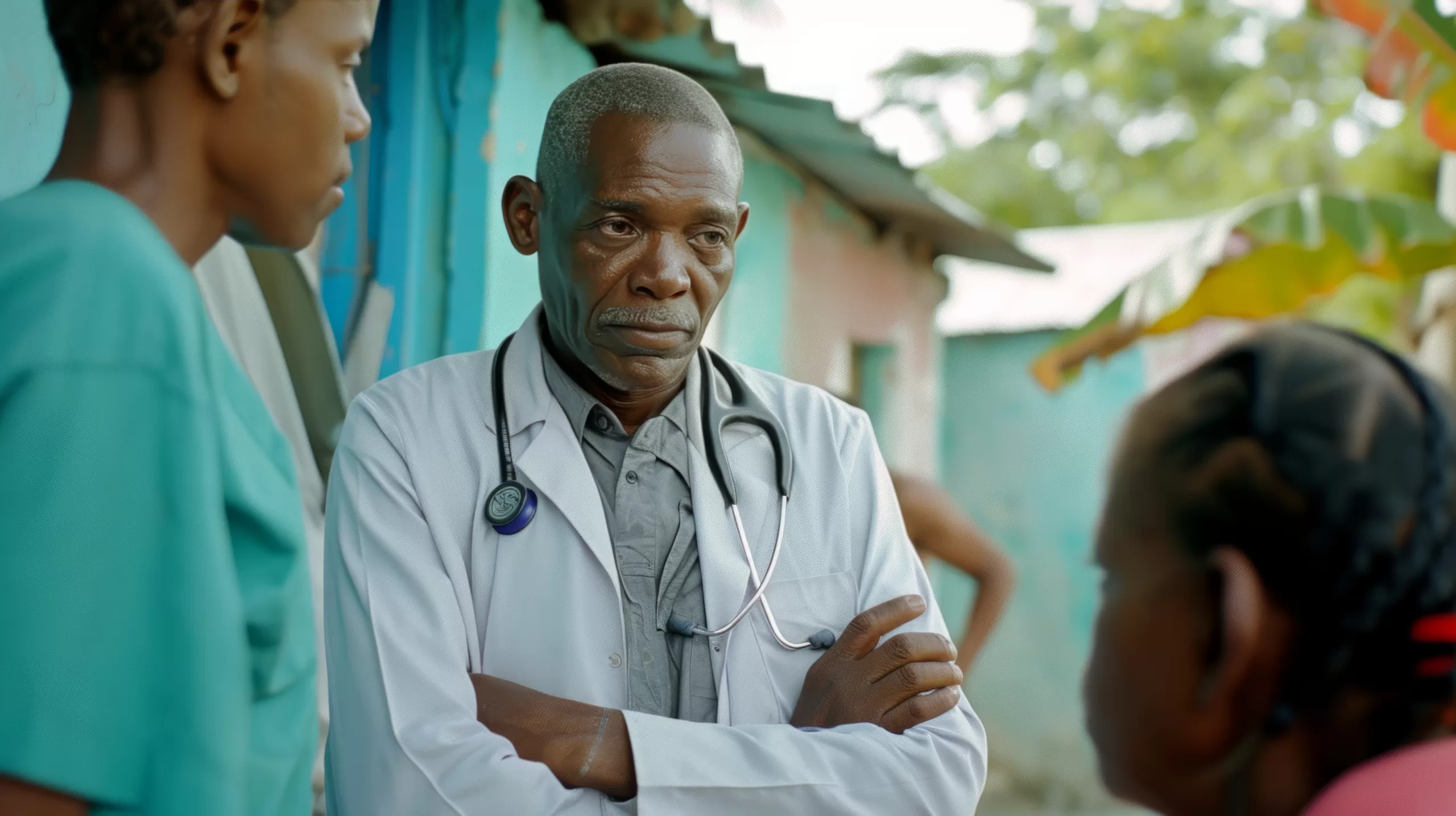 doctor performing medical checkup patient 1 scaled Leading Healthcare Consulting Across Democratic Republic of the Congo