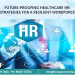 Healthcare professionals collaborating with AI-powered tools to enhance patient care and streamline HR operations.