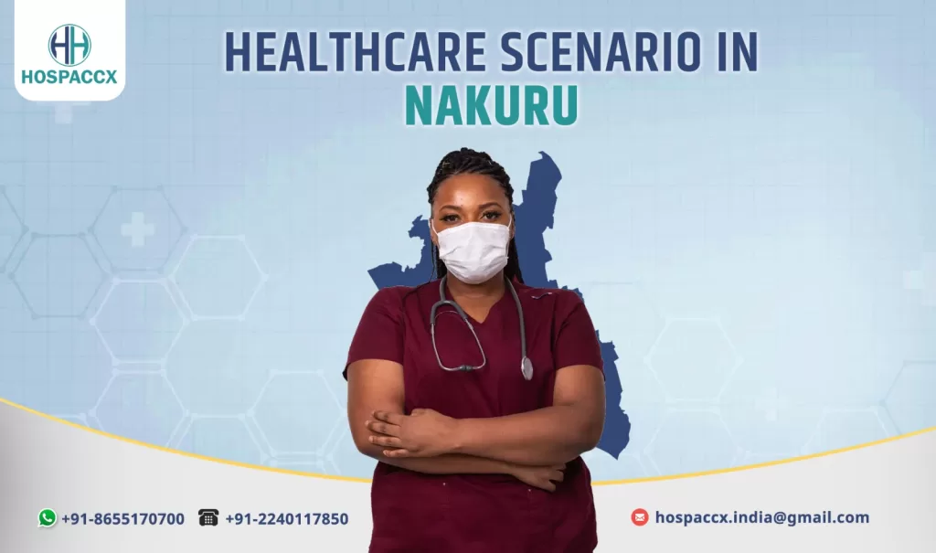 Modern hospital infrastructure in Nakuru, Kenya