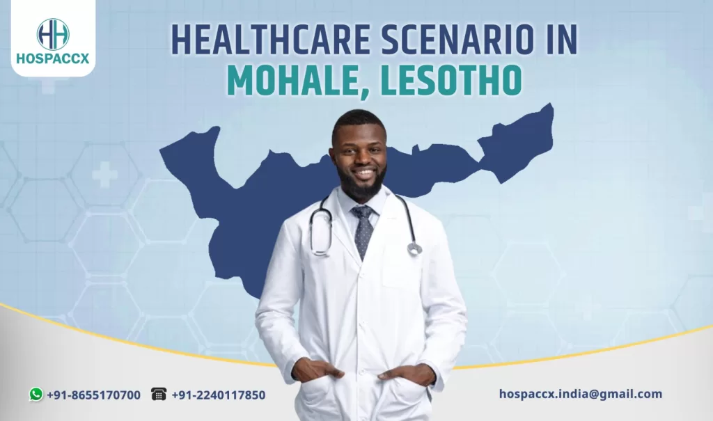 Modern healthcare facility in Mohale’s Hoek, Lesotho