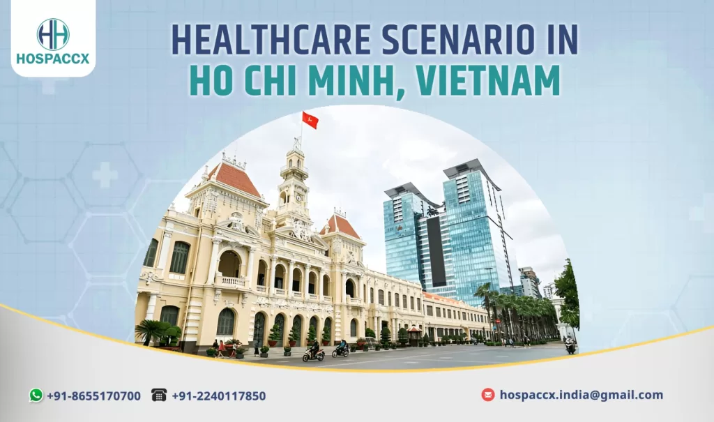 Vietnamese doctors and nurses providing healthcare services in Ho Chi Minh City