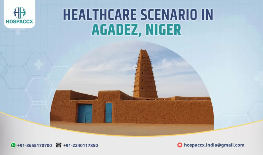 Patients receiving treatment at a healthcare center in Agadez