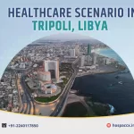 Patient receiving treatment in a Tripoli hospital